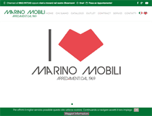 Tablet Screenshot of marinomobili.com